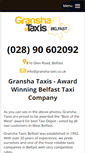 Mobile Screenshot of gransha-taxi.co.uk